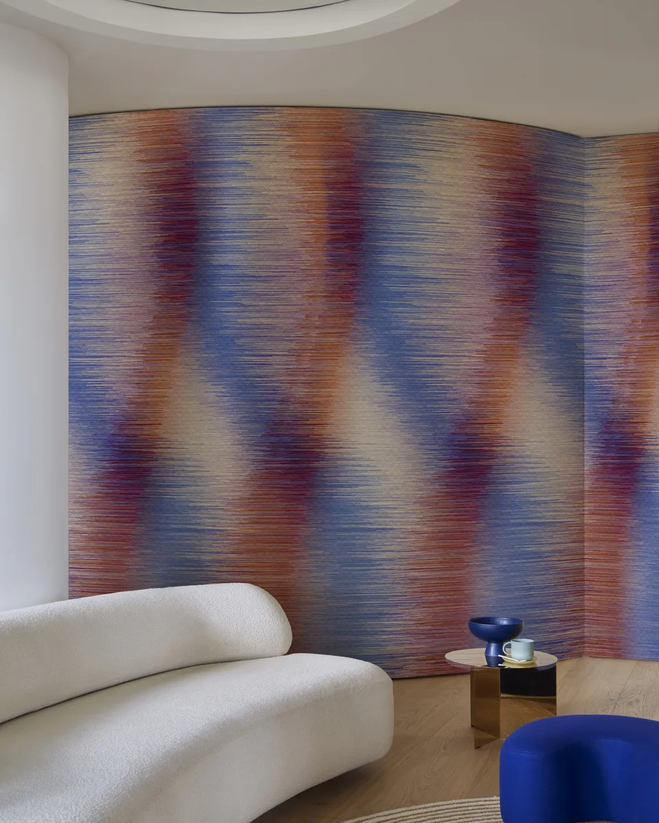 Обои для стен Wall&Deco 2024 Contemporary Wallpaper MURMURE