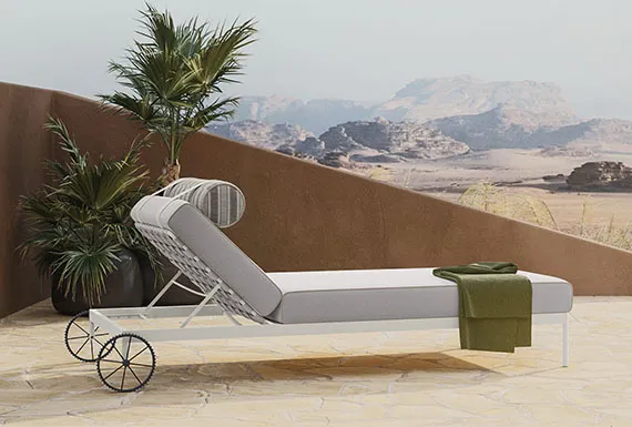 Шезлонг LEVANTE_sunbed
