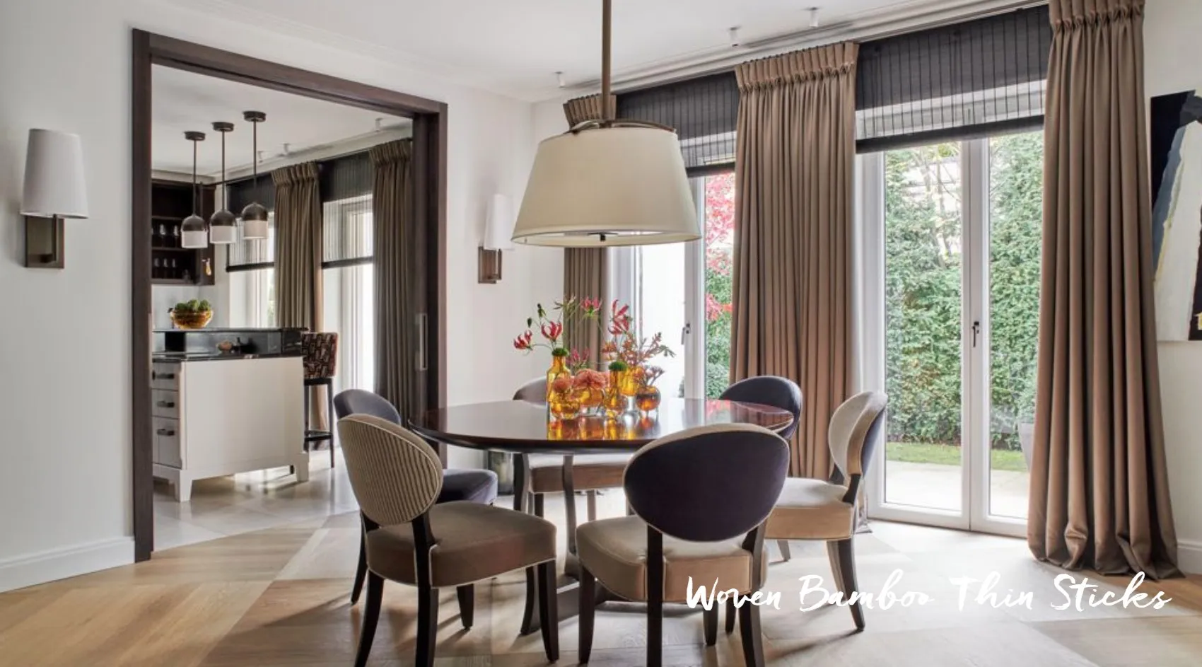 Рулонные шторы RU Bamboo TS