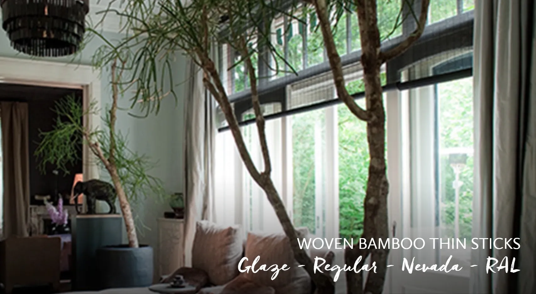 Рулонные шторы RU Woven Bamboo TS