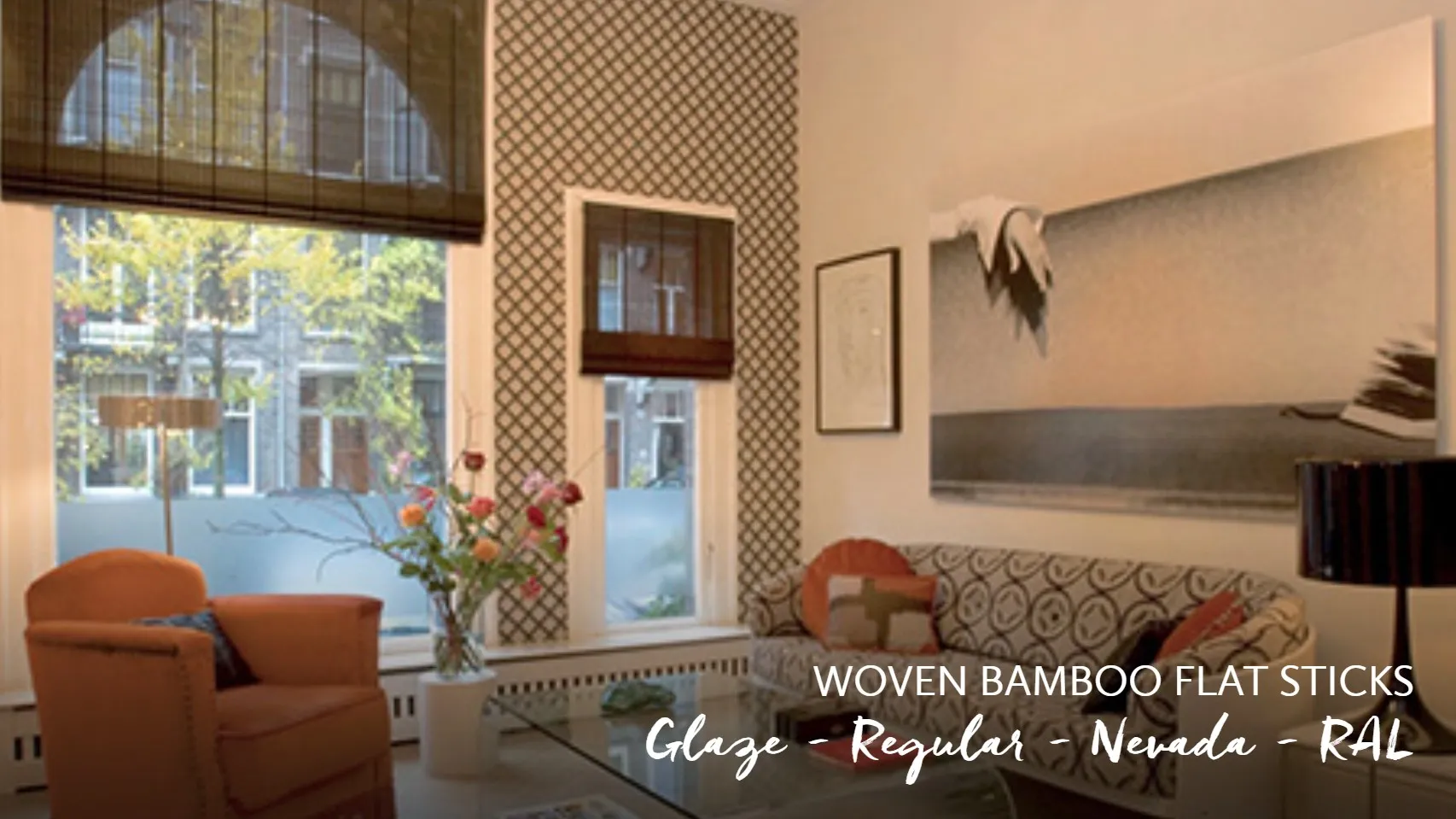 Римские шторы Woven Bamboo FS R