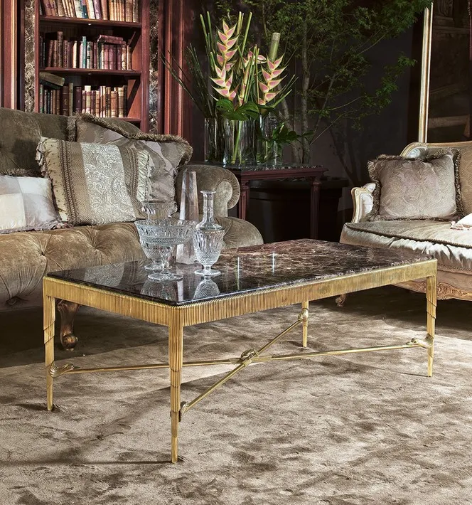 Журнальный столик Brass Gueridon 1148