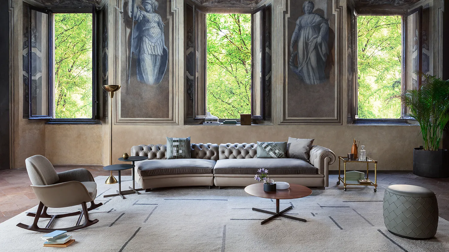 Диван Chester Line Sofa #10