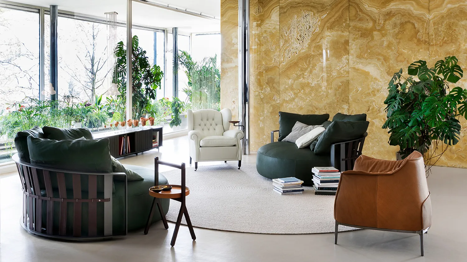 Диван Scarlett Round sofa #7