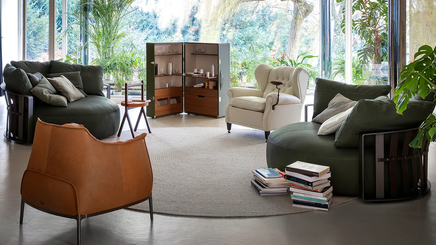 Диван Scarlett Round sofa #8