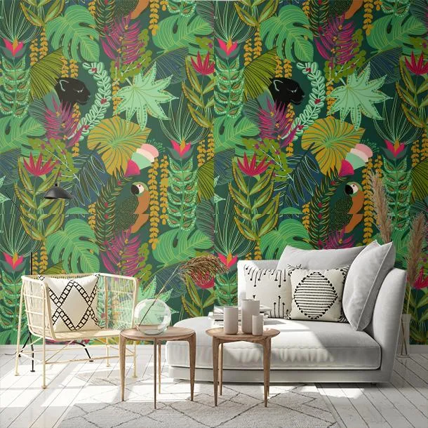 Обои для стен Faboie Whispering In The Jungle F-WJ1001 #2