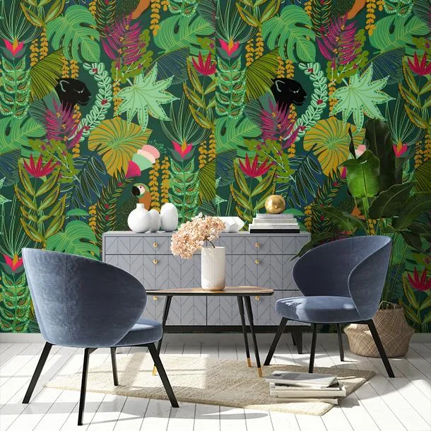 Обои для стен Faboie Whispering In The Jungle F-WJ1001 #3