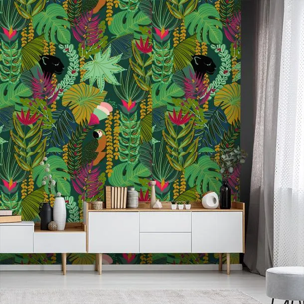 Обои для стен Faboie Whispering In The Jungle F-WJ1001 #6