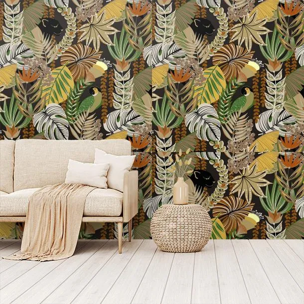 Обои для стен Faboie Whispering In The Jungle F-WJ1003 #5