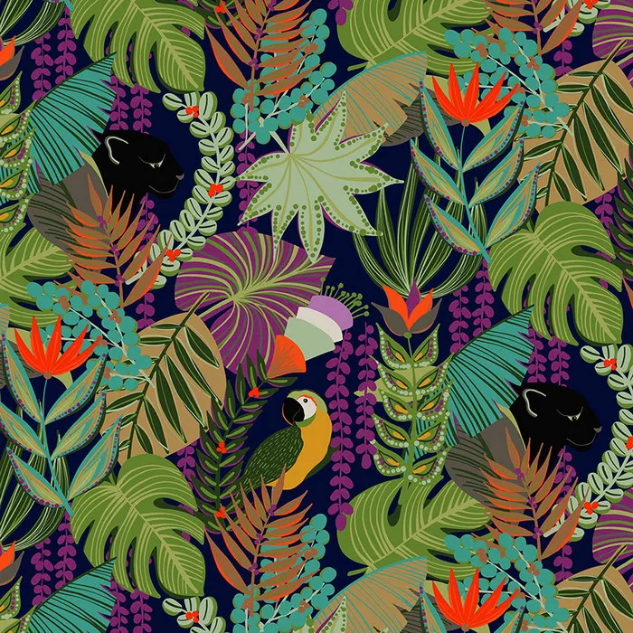 Обои для стен Faboie Whispering In The Jungle F-WJ1004