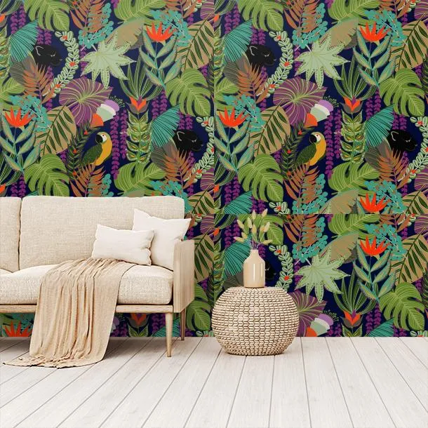 Обои для стен Faboie Whispering In The Jungle F-WJ1004 #5