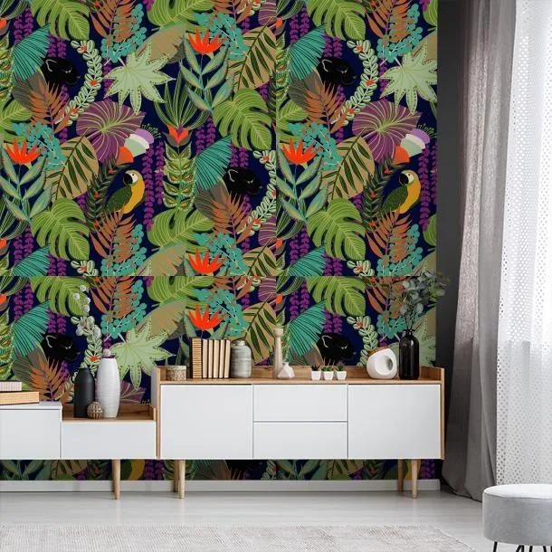 Обои для стен Faboie Whispering In The Jungle F-WJ1004 #6