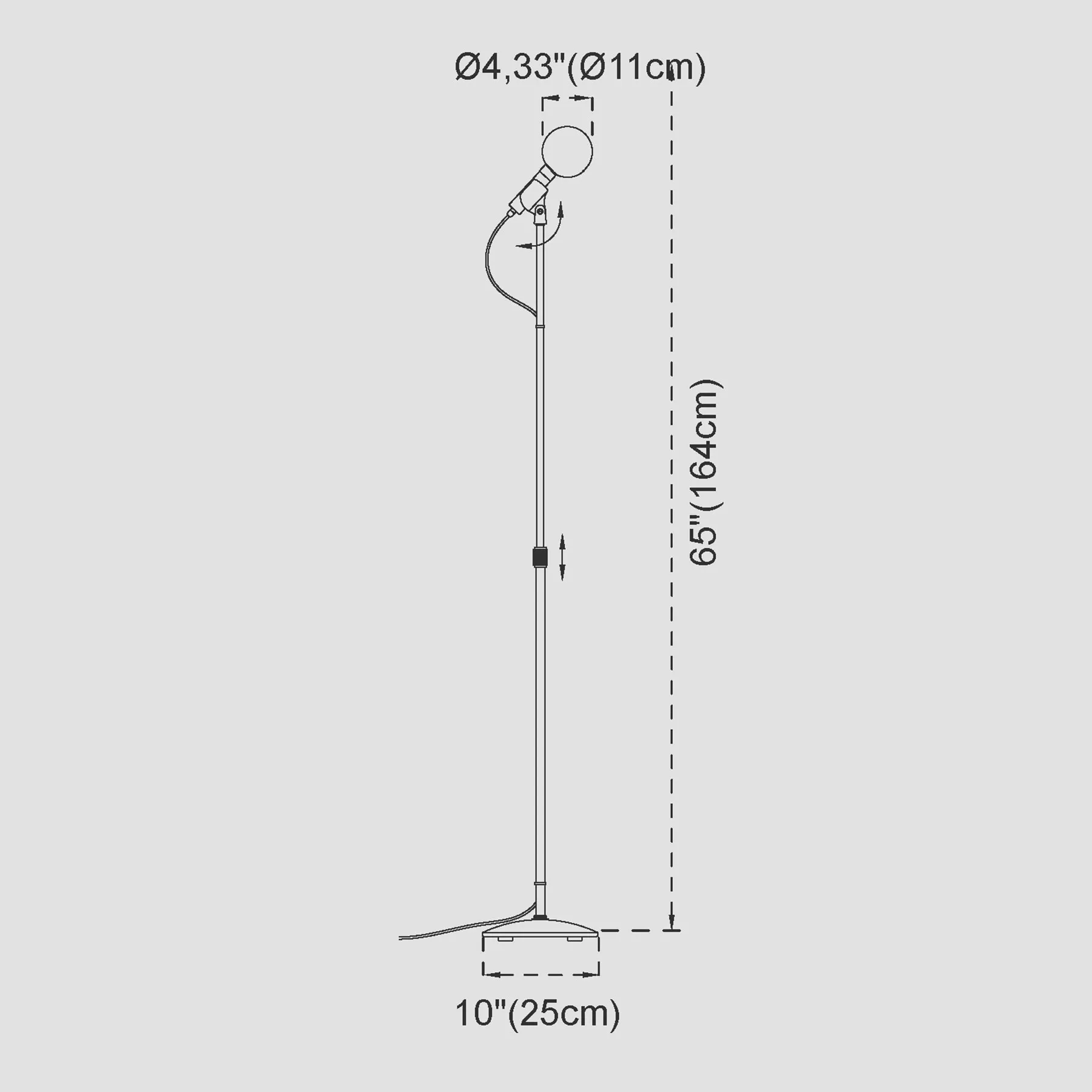 Торшер JIMMYBALL_FL #2