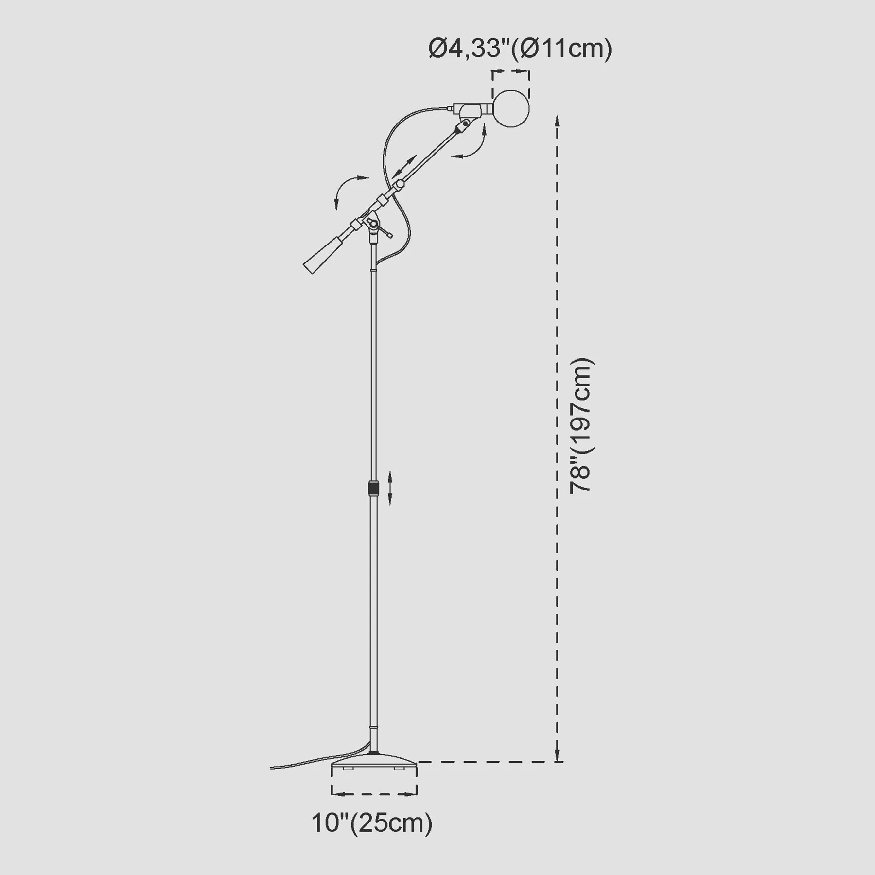 Торшер JIMMYBALL_FL_BOOM #2