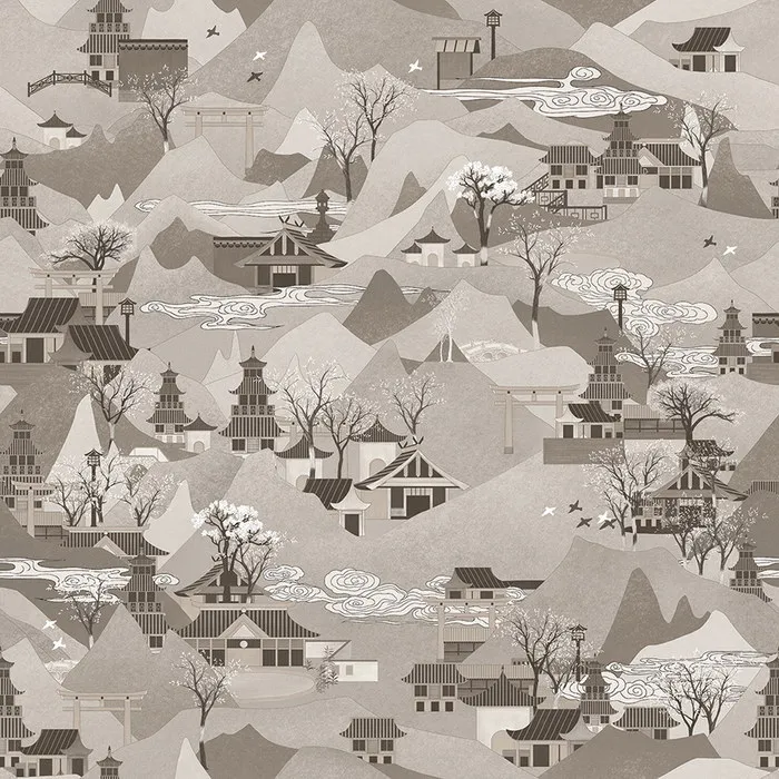 Обои для стен Faboie Chinoiserie F-CN1802