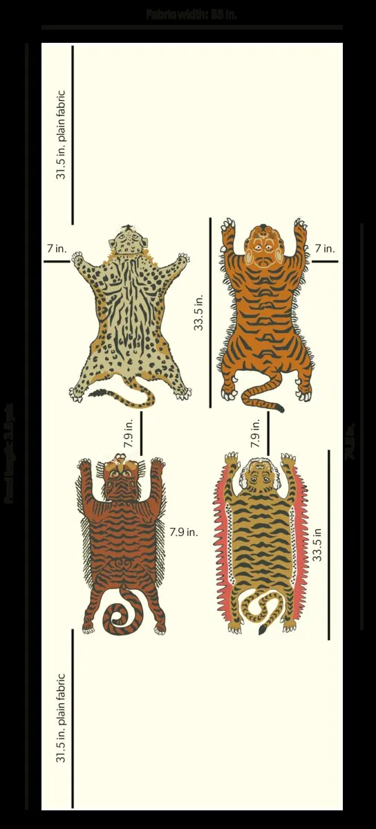 Ткань Travers Panthera 44213285 #8