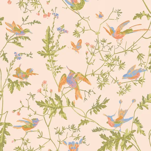 Обои для стен Cole & Son Selection of Hummingbirds 124-1002