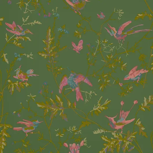 Обои для стен Cole & Son Selection of Hummingbirds 124-1005