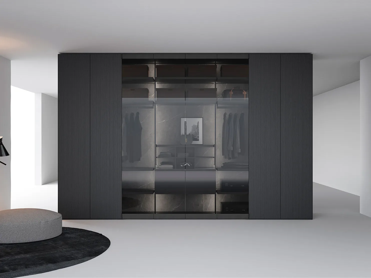 Шкаф Apertura totale 50