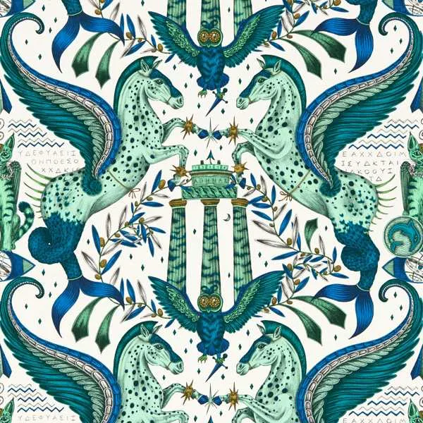Обои для стен Clarke&Clarke Mythica Wallcoverings W0215-01