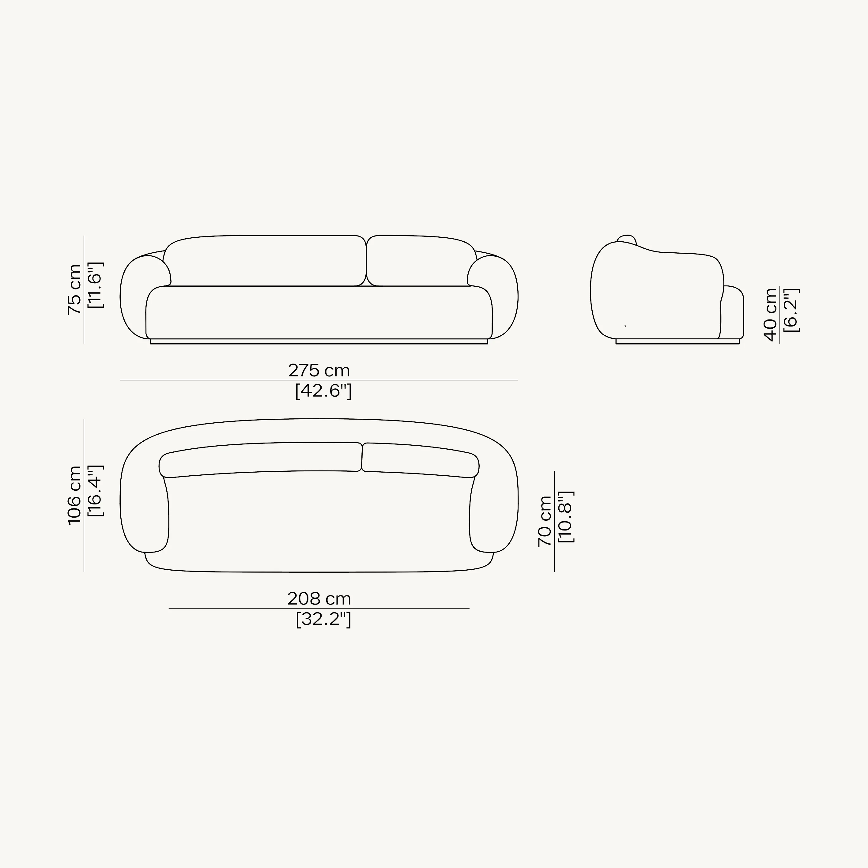 Диван CORAL-SOFA #3