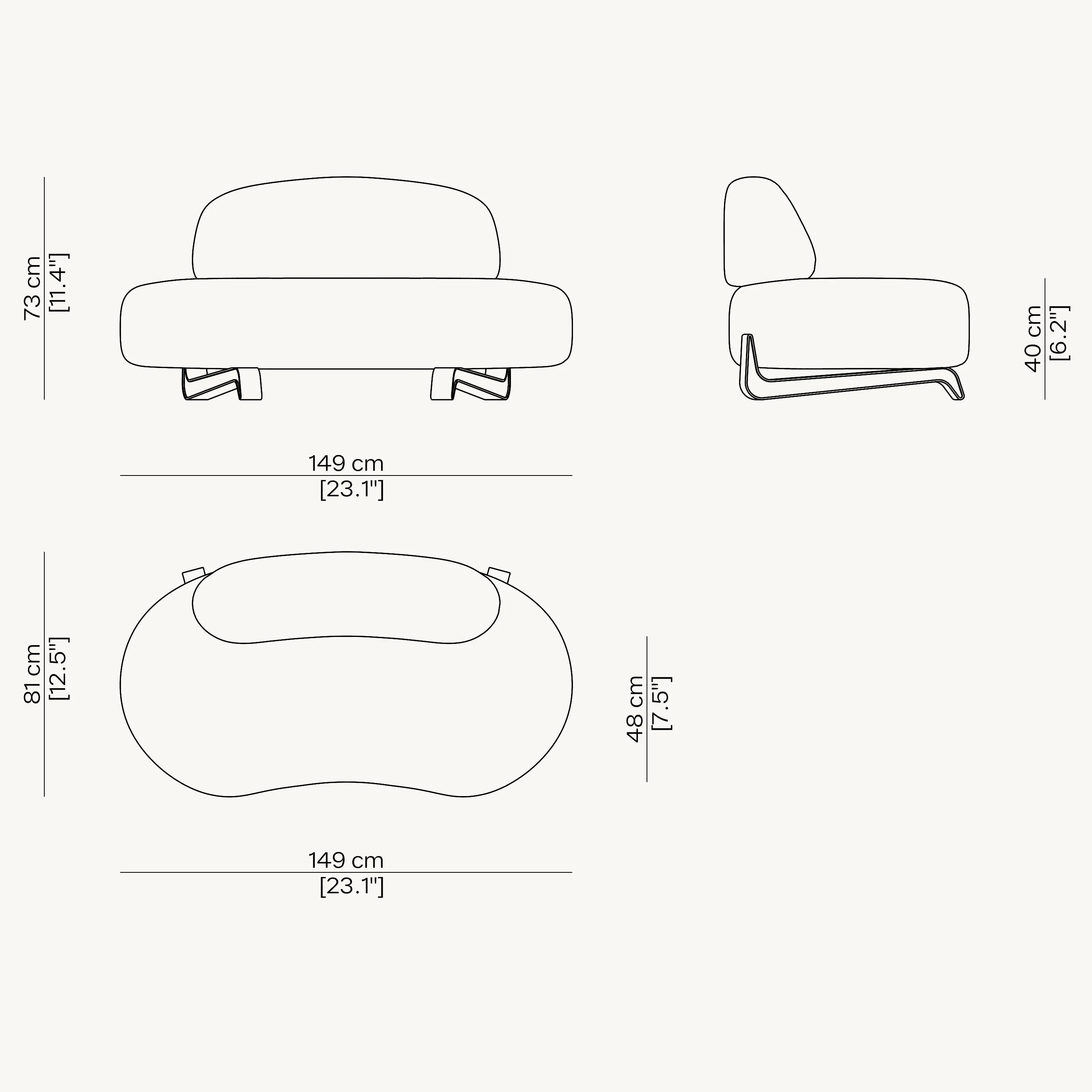 Диван VAO-SOFA-LOVESEAT #6