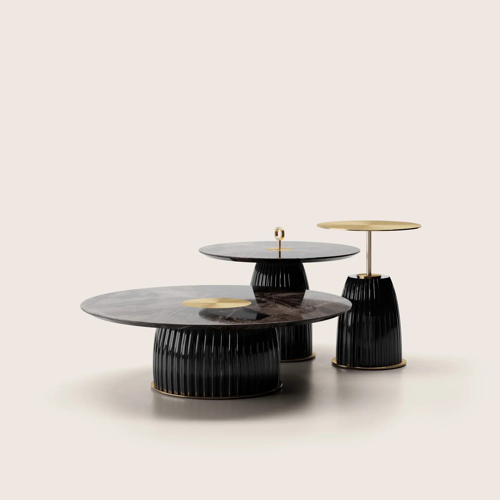 Журнальный столик DIONE-CT-NERI-COMPOSIZIONE_SFONDO-BEIGE-1