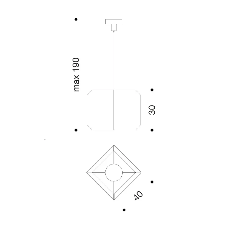 Люстра Bali suspension #3