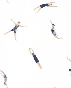 Обои для стен Caselio Only Blue 102696234