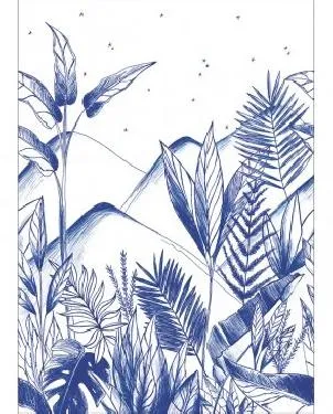 Обои для стен Caselio Only Blue 102736260