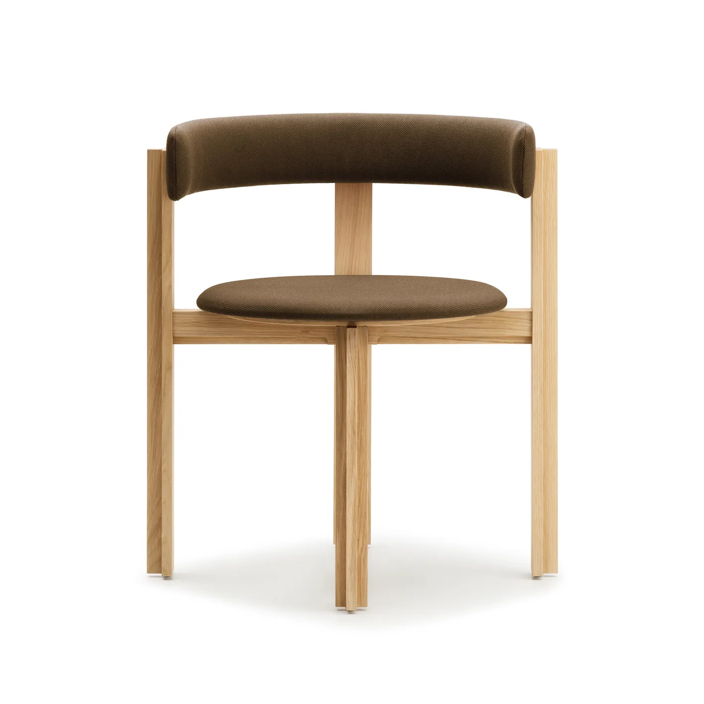 Кресло Principal chair_Packshot_Front_Oak_Steelcut_0265