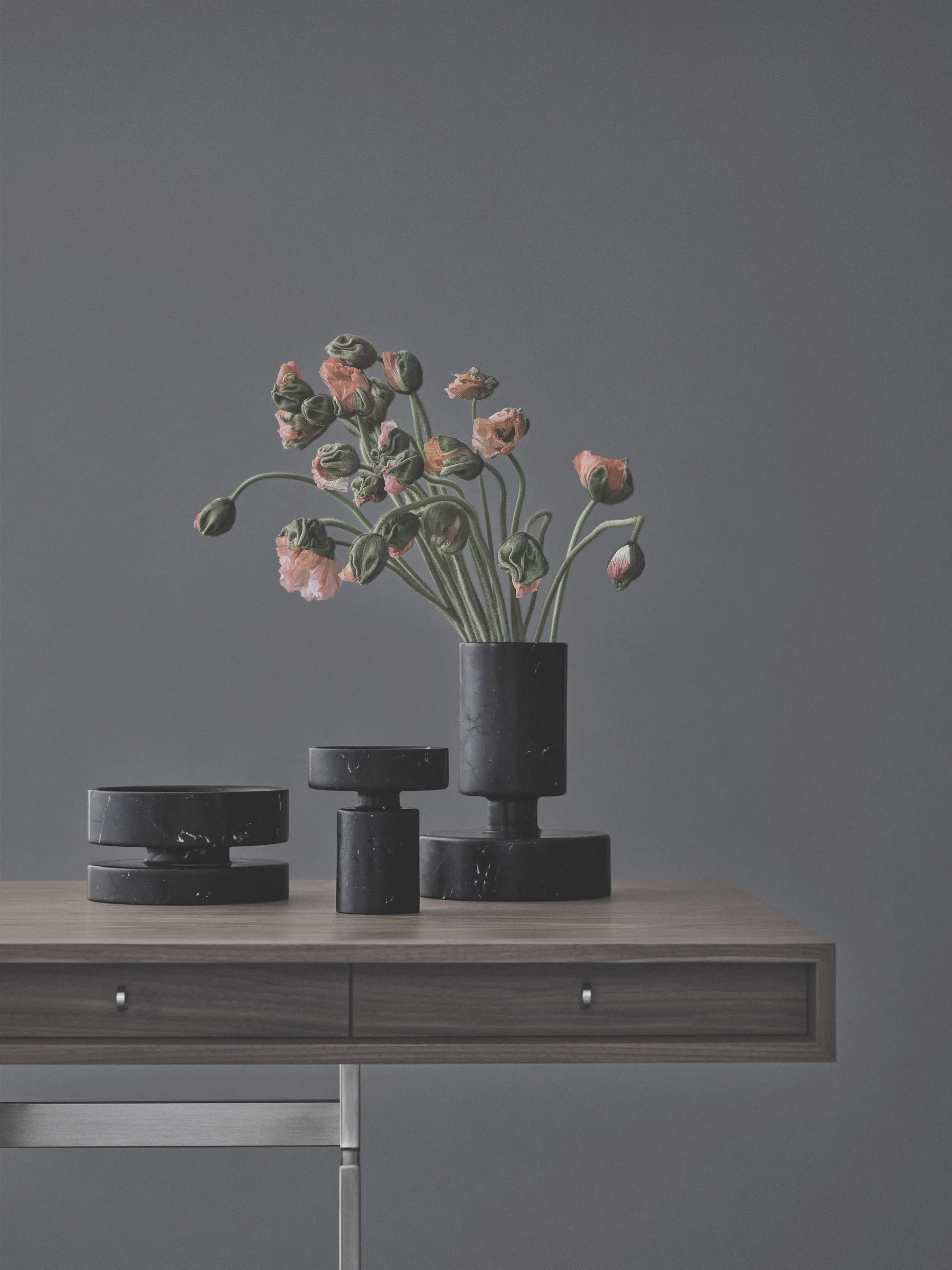 Стол Office_desk_Natural Oak_Grey_Fram_Angle #7