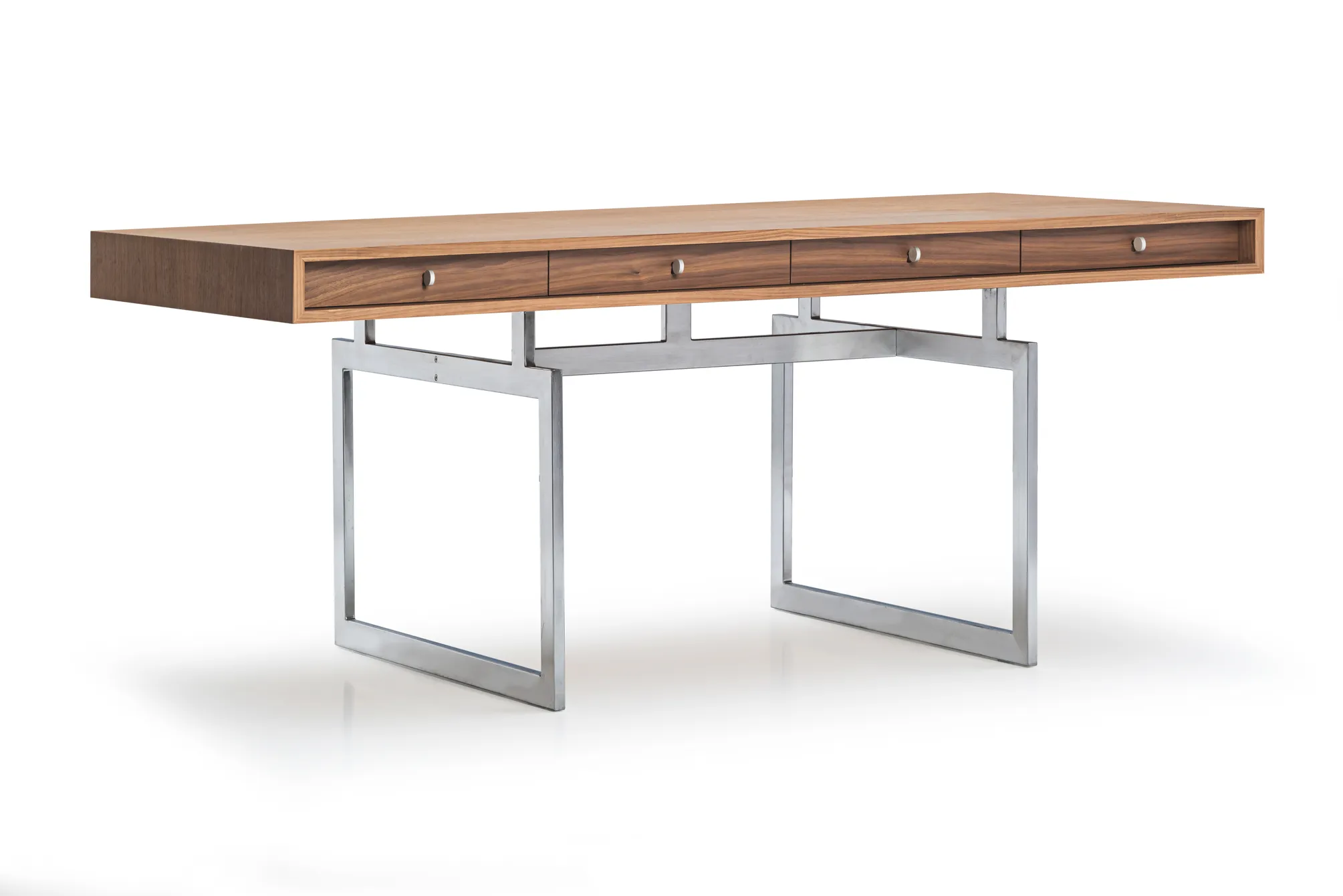 Стол Office_Desk_Steel_frame_Walnut_Packshot_Angle