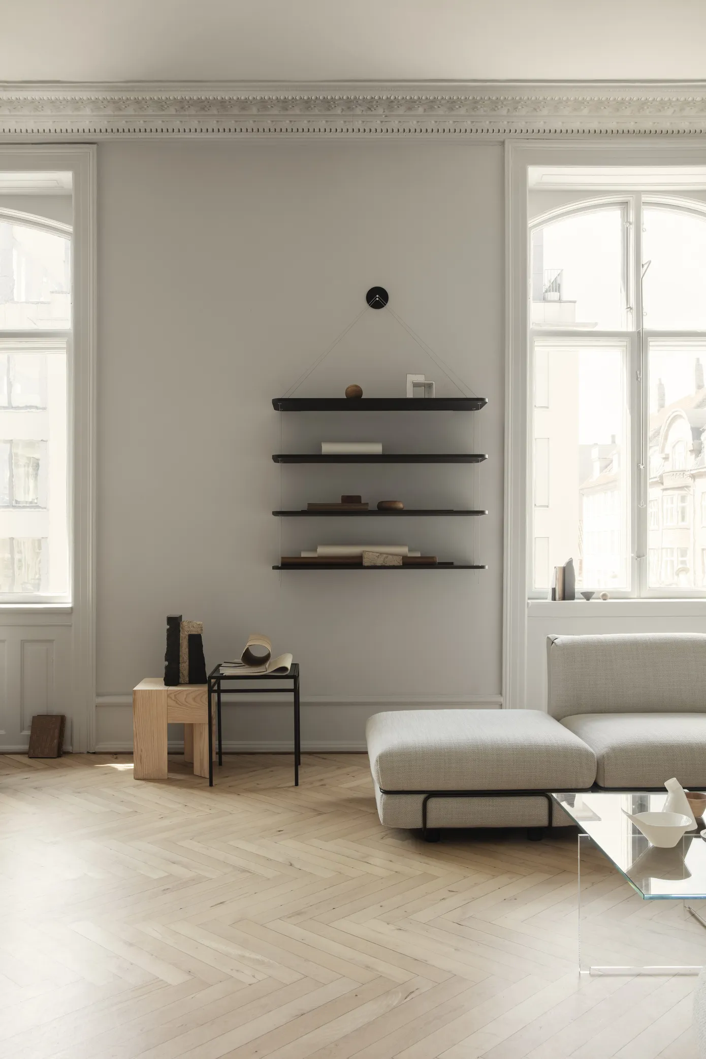 Стеллаж Libreria_Pensile_Oak #4