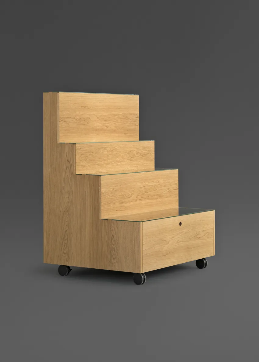 Стеллаж Rampa Oiled Oak #6