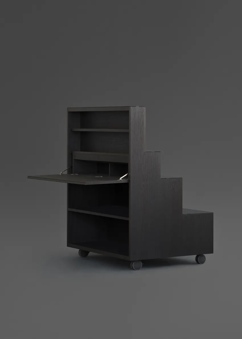 Стеллаж Rampa_Smoked_Oak #11