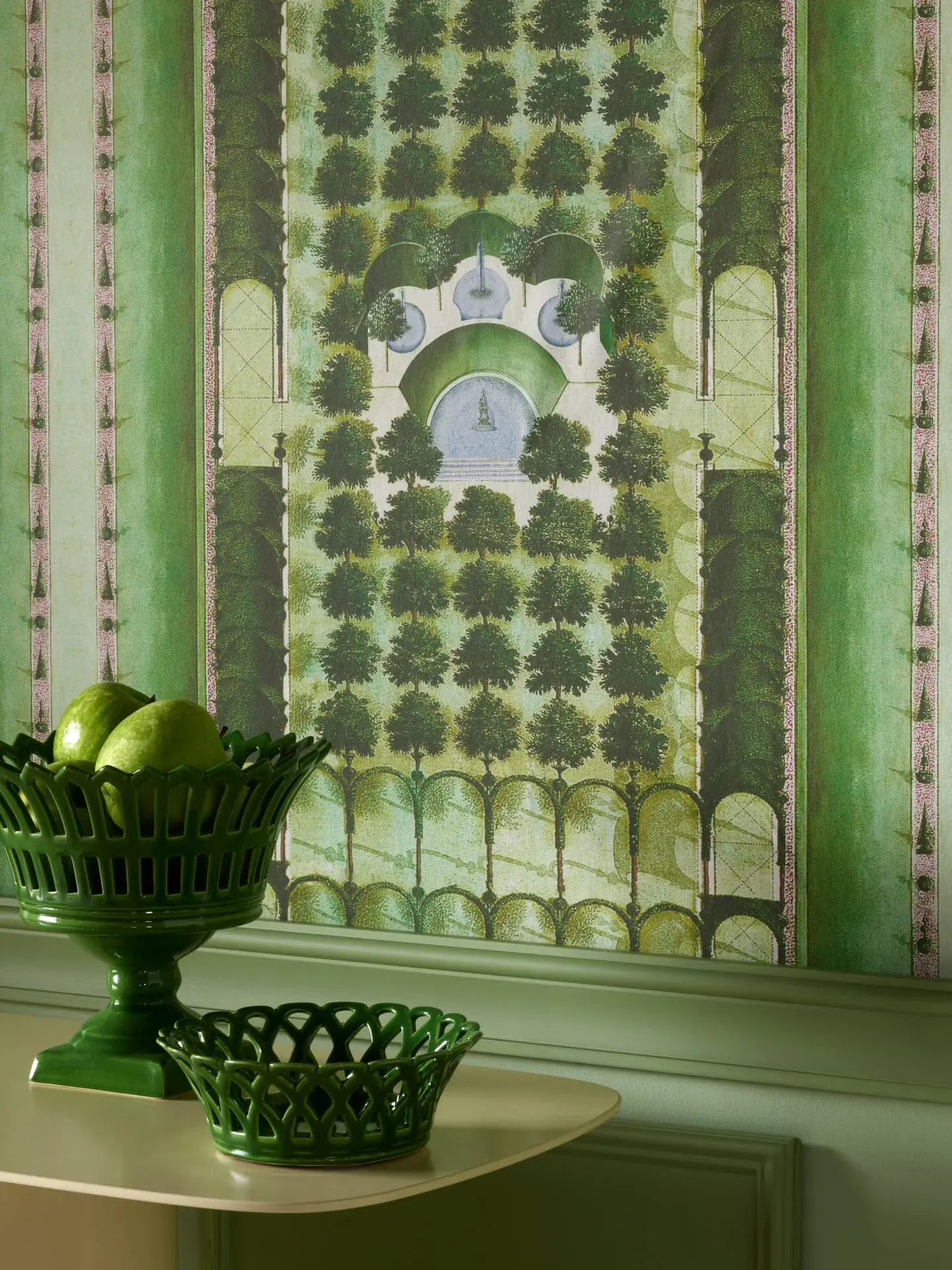 Обои для стен Pierre Frey Jardin A La Francaise Wallpapers FP275001 #3