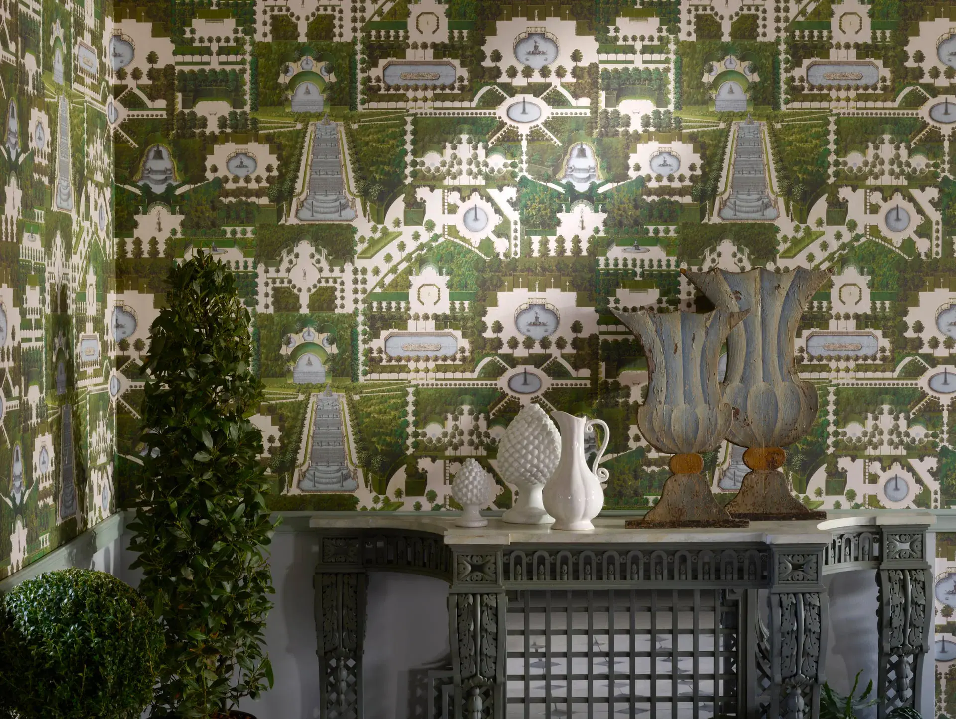 Обои для стен Pierre Frey Jardin A La Francaise Wallpapers FP276001 #2