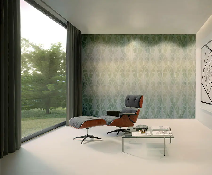Обои для стен Luigi Bevilacqua Walls 401-94400-IMPERIAL-BLUE #2