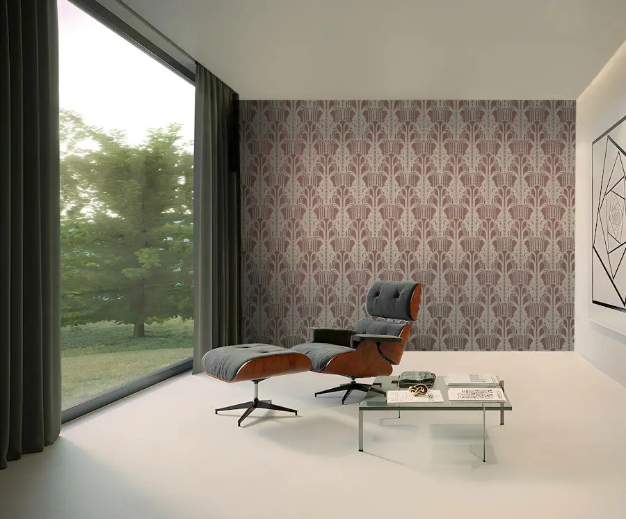 Обои для стен Luigi Bevilacqua Walls 401-94400-IMPERIAL-BLUE #5